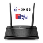 مودم روتر بی سیم 4G LTE تی پی لینک مدل MR100 به همراه اینترنت و سیمکارت دیتا